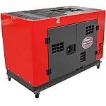 Generator curent Rotakt RODE-12000Q putere 9.0kW 230V diesel pornire electrica AVR roti transport