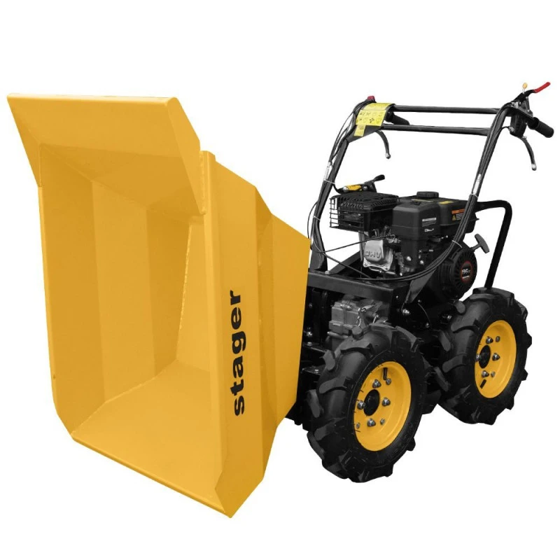 Roaba cu motor termic STAGER RMT300 5160009615, 6.5 CP, 300 kg, 4 roti