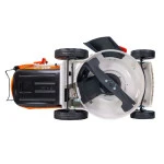 Masina de tuns iarba, pe benzina, RURIS RX400S, 5.7 CP, 196 CC, latime de lucru 51 cm, inaltime taiere 25-75 mm, sac colector 65 litri