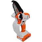 Electroferastrau telescopic pe acumulator RURIS 1424e, 20V, sina 10 cm, lant 3/8 inch, 1.3 mm, lungime brat 129-170 cm, fara acumulator, incarcator