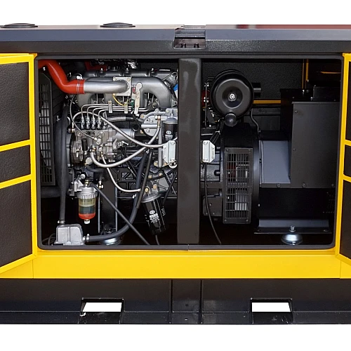 Generator insonorizat STAGER YDY61S3 1158000061S3, diesel, trifazat, 55 kVA, 79 A, 1500 rpm
