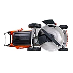 Masina de tuns iarba, pe benzina, RURIS RX500S, 5.7 CP, 196 CC, latime de lucru 53 cm, inaltime taiere 25-75 mm, sac colector 65 litri