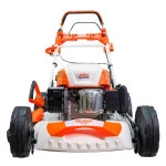 Masina de tuns iarba, pe benzina, RURIS RX400S, 5.7 CP, 196 CC, latime de lucru 51 cm, inaltime taiere 25-75 mm, sac colector 65 litri
