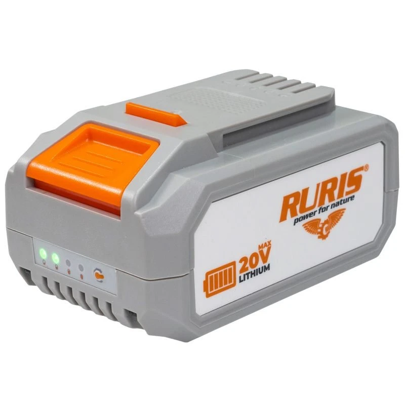 Robot de tuns gazon RURIS RXR1550 1550RXR2023, latime de lucru 180 mm, suprafata de lucru 1500 mp, acumulator Li-Ion, 20V, 5Ah
