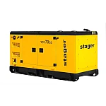 Generator insonorizat STAGER YDY70S3 1158000070S3, diesel, trifazat, 62 kVA, 89 A, 1500 rpm