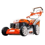 Masina de tuns iarba, pe benzina, RURIS RX500S, 5.7 CP, 196 CC, latime de lucru 53 cm, inaltime taiere 25-75 mm, sac colector 65 litri
