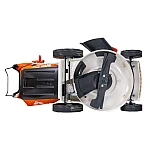 Masina de tuns iarba, pe benzina, RURIS RX441S, 5.7 CP, 196 CC, latime de lucru 51 cm, inaltime taiere 25-75 mm, sac colector 65 litri