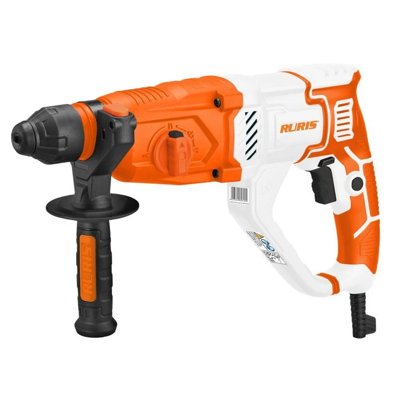 Bormasina Electrica RURIS RMX3026 SDS PLUS, 1050W, 4 Funcfii, gaurire, insurubare, daltuire, mandrina SDS PLUS, include accesorii