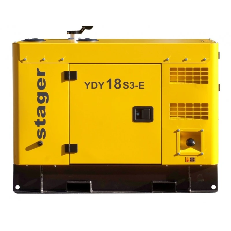Generator insonorizat STAGER YDY18S3-E 1158000018S3, diesel, trifazat, 16 kVA, 23 A, 1500 rpm