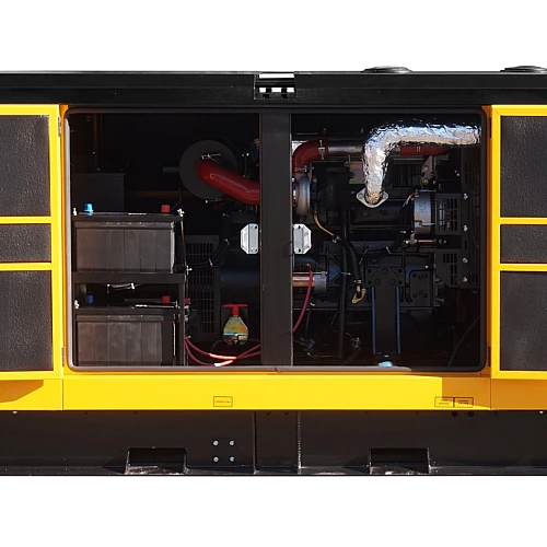 Generator insonorizat STAGER YDY70S3 1158000070S3, diesel, trifazat, 62 kVA, 89 A, 1500 rpm