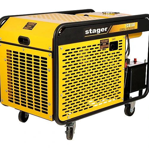Generator STAGER YDE12E 1158000012E, open frame, 10 kW, monofazat, diesel, pornire la cheie