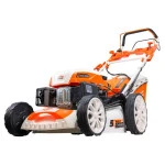 Masina de tuns iarba, pe benzina, RURIS RX441S, 5.7 CP, 196 CC, latime de lucru 51 cm, inaltime taiere 25-75 mm, sac colector 65 litri