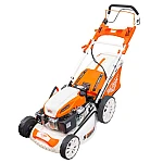 Masina de tuns iarba, pe benzina, RURIS RX441S, 5.7 CP, 196 CC, latime de lucru 51 cm, inaltime taiere 25-75 mm, sac colector 65 litri