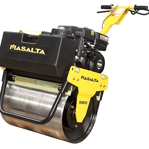Cilindru vibrocompactor MASALTA MSR58-3 1155000583, 4.2 kW, 185 kg, motor Robin EX17, benzina