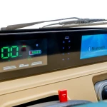 Camioneta electrica RURIS Pilot 5000N – motor 4900W, autonomie pana la 130 km, sarcina 898 kg, 2 locuri, fara permis auto, omologat pentru drum public, negru