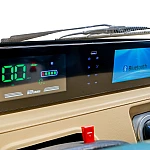 Triciclu electric pick-up RURIS Pilot 5000N, putere maxima 4900 W, autonomie pana la 130 km, cu volan, viteza maxima de 25 km/h, conform reglementarilor UE, fara permis, negru