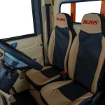 Camioneta electrica RURIS Pilot 5000G – motor 4900W, autonomie pana la 130 km, sarcina 898 kg, 2 locuri, fara permis auto, omologat pentru drum public, gri