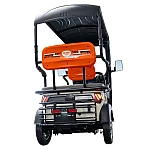 Triciclu Electric RURIS Pilot 3070N – Motor Electric 2900W, Baterie Plumb-Acid 72V 32Ah, Autonomie 60 km, Viteza 25 km/h, Capacitate 225 kg, alb, omologat pentru drum public