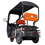 Triciclu Electric RURIS Pilot 3070N – Motor Electric 2900W, Baterie Plumb-Acid 72V 32Ah, Autonomie 60 km, Viteza 25 km/h, Capacitate 225 kg, gri
