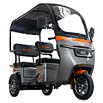 Triciclu Electric RURIS Pilot 3070N – Motor Electric 2900W, Baterie Plumb-Acid 72V 32Ah, Autonomie 60 km, Viteza 25 km/h, Capacitate 225 kg, gri
