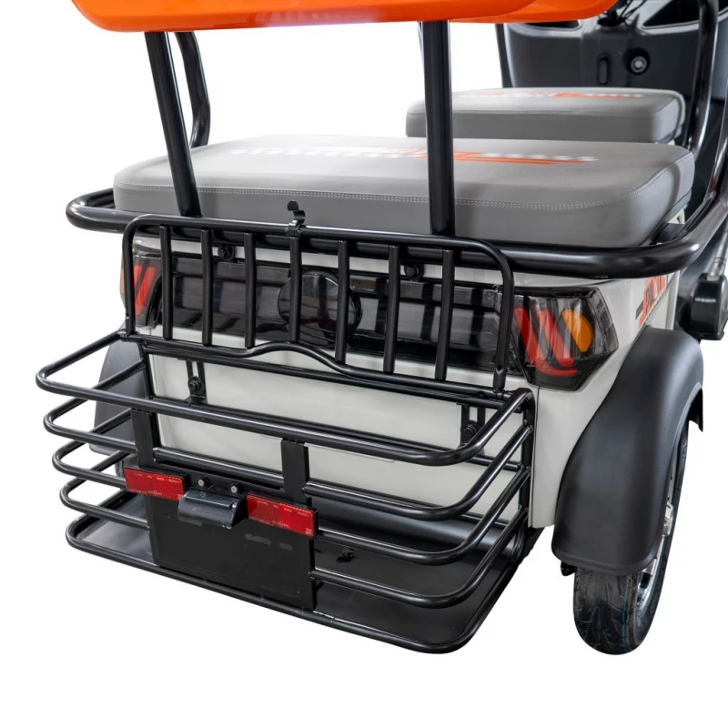 Triciclu Electric RURIS Pilot 3070N – Motor Electric 2900W, Baterie Plumb-Acid 72V 32Ah, Autonomie 60 km, Viteza 25 km/h, Capacitate 225 kg, alb, omologat pentru drum public