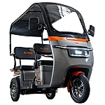 Triciclu Electric RURIS Pilot 3070N – Motor Electric 2900W, Baterie Plumb-Acid 72V 32Ah, Autonomie 60 km, Viteza 25 km/h, Capacitate 225 kg, gri