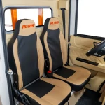 Camioneta electrica RURIS Pilot 5000A – motor 4900W, autonomie pana la 130 km, sarcina 898 kg, 2 locuri, fara permis auto, omologat pentru drum public, alb