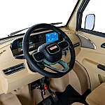 Triciclu RURIS Pilot 5000A – Motor 4900W, Autonomie 130 km, Capacitate Sarcină 898 kg, viteza maxima de 25 km/h, conform reglementarilor UE, fara permis, alba