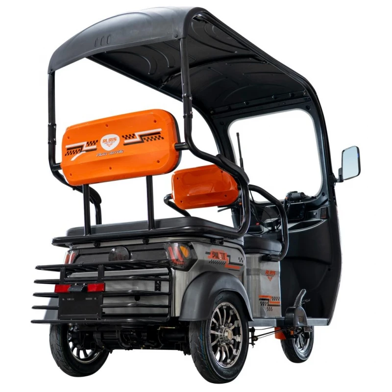 Triciclu Electric RURIS Pilot 3070N – Motor Electric 2900W, Baterie Plumb-Acid 72V 32Ah, Autonomie 60 km, Viteza 25 km/h, Capacitate 225 kg, gri