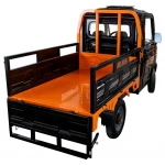 Camioneta electrica RURIS Pilot 5000N – motor 4900W, autonomie pana la 130 km, sarcina 898 kg, 2 locuri, fara permis auto, omologat pentru drum public, negru