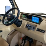 Camioneta electrica RURIS Pilot 5000A – motor 4900W, autonomie pana la 130 km, sarcina 898 kg, 2 locuri, fara permis auto, omologat pentru drum public, alb