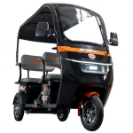 Triciclu Electric RURIS Pilot 3070N – Motor Electric 2900W, Baterie Plumb-Acid 72V 32Ah, Autonomie 60 km, Viteza 25 km/h, Capacitate 225 kg, negru