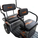 Triciclu Electric RURIS Pilot 3070N – Motor Electric 2900W, Baterie Plumb-Acid 72V 32Ah, Autonomie 60 km, Viteza 25 km/h, Capacitate 225 kg, gri