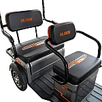 Triciclu Electric RURIS Pilot 3070N – Motor Electric 2900W, Baterie Plumb-Acid 72V 32Ah, Autonomie 60 km, Viteza 25 km/h, Capacitate 225 kg, gri