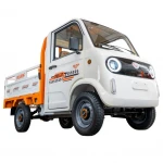Camioneta electrica RURIS Pilot 5000A – motor 4900W, autonomie pana la 130 km, sarcina 898 kg, 2 locuri, fara permis auto, omologat pentru drum public, alb