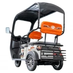 Triciclu Electric RURIS Pilot 3070N – Motor Electric 2900W, Baterie Plumb-Acid 72V 32Ah, Autonomie 60 km, Viteza 25 km/h, Capacitate 225 kg, alb, omologat pentru drum public
