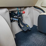 Triciclu electric pick-up RURIS Pilot 5000N, putere maxima 4900 W, autonomie pana la 130 km, cu volan, viteza maxima de 25 km/h, conform reglementarilor UE, fara permis, negru