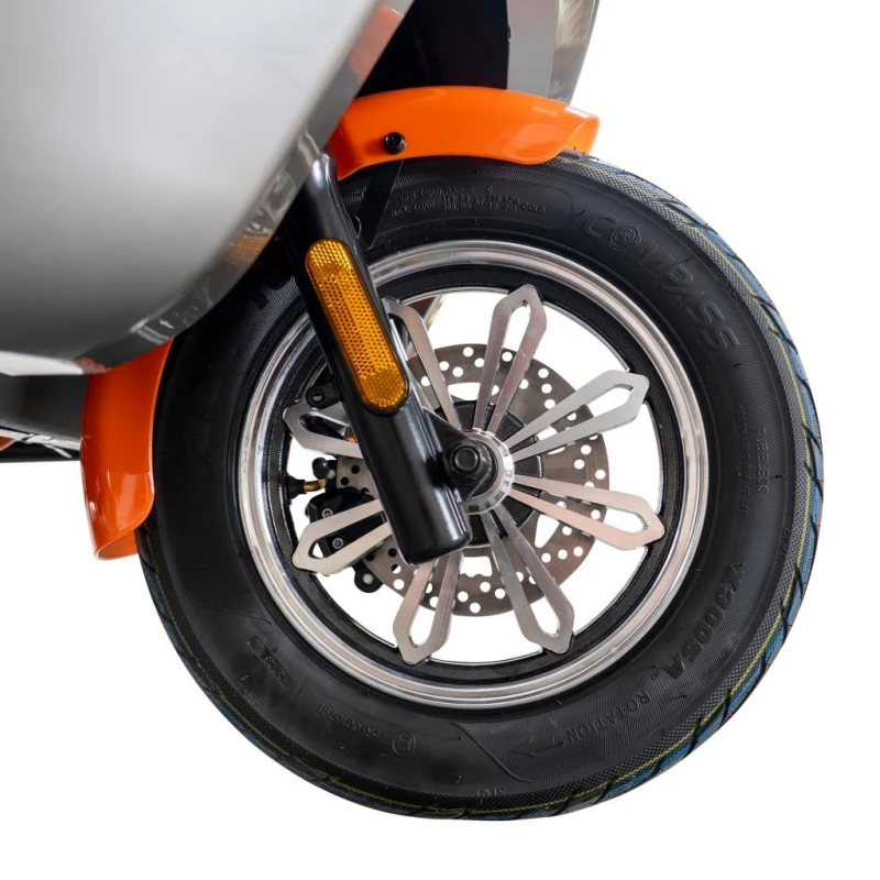 Triciclu Electric RURIS Pilot 3070N – Motor Electric 2900W, Baterie Plumb-Acid 72V 32Ah, Autonomie 60 km, Viteza 25 km/h, Capacitate 225 kg, gri