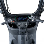 Triciclu Electric RURIS Pilot 3070N – Motor Electric 2900W, Baterie Plumb-Acid 72V 32Ah, Autonomie 60 km, Viteza 25 km/h, Capacitate 225 kg, alb, omologat pentru drum public