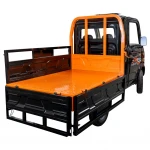 Camioneta electrica RURIS Pilot 5000N – motor 4900W, autonomie pana la 130 km, sarcina 898 kg, 2 locuri, fara permis auto, omologat pentru drum public, negru