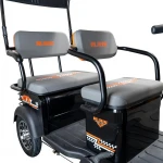 Triciclu Electric RURIS Pilot 3070N – Motor Electric 2900W, Baterie Plumb-Acid 72V 32Ah, Autonomie 60 km, Viteza 25 km/h, Capacitate 225 kg, negru