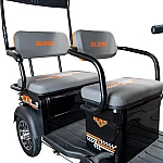 Triciclu Electric RURIS Pilot 3070N – Motor Electric 2900W, Baterie Plumb-Acid 72V 32Ah, Autonomie 60 km, Viteza 25 km/h, Capacitate 225 kg, negru