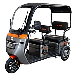 Triciclu Electric RURIS Pilot 3070N – Motor Electric 2900W, Baterie Plumb-Acid 72V 32Ah, Autonomie 60 km, Viteza 25 km/h, Capacitate 225 kg, gri