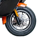 Triciclu Electric RURIS Pilot 3070N – Motor Electric 2900W, Baterie Plumb-Acid 72V 32Ah, Autonomie 60 km, Viteza 25 km/h, Capacitate 225 kg, negru