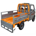 Camioneta electrica RURIS Pilot 5000G – motor 4900W, autonomie pana la 130 km, sarcina 898 kg, 2 locuri, fara permis auto, omologat pentru drum public, gri