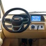 Camioneta electrica RURIS Pilot 5000A – motor 4900W, autonomie pana la 130 km, sarcina 898 kg, 2 locuri, fara permis auto, omologat pentru drum public, alb