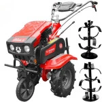 Motosapa Rotakt RO80R motor 7 CP latime lucru 83 cm 3 viteze freze roti cauciuc roata frontala