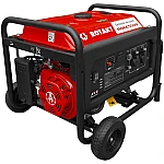 Generator curent Rotakt ROGE5500 putere 5.5 kW 230V benzina pornire manuala AVR roti transport rezervor 25 L