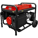Generator curent Rotakt ROGE5500 putere 5.5 kW 230V benzina pornire manuala AVR roti transport rezervor 25 L