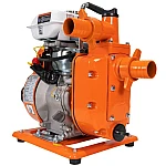Motopompa RURIS MP40, motor benzina General Engine, 4 timpi, 97 CC, 2.5 CP, adancime absorbtie 8 m, refulare verticala/orizontala 14/140 m, 20 mc/h